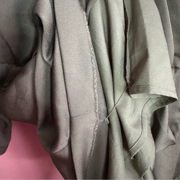 Banana Republic Pleated “wrap” Dress - Picture 8 of 9